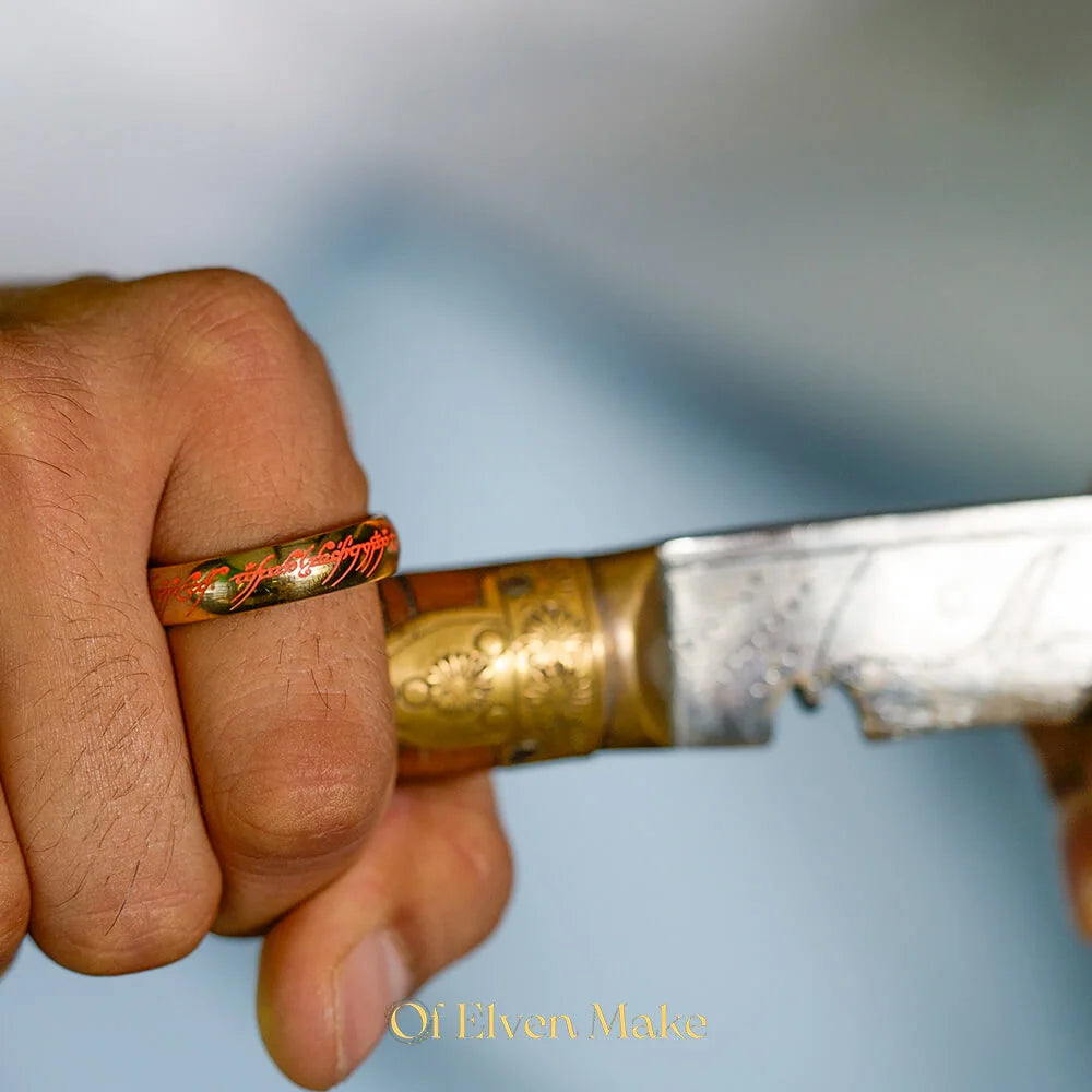 Elven Ring "Ash Nazg"