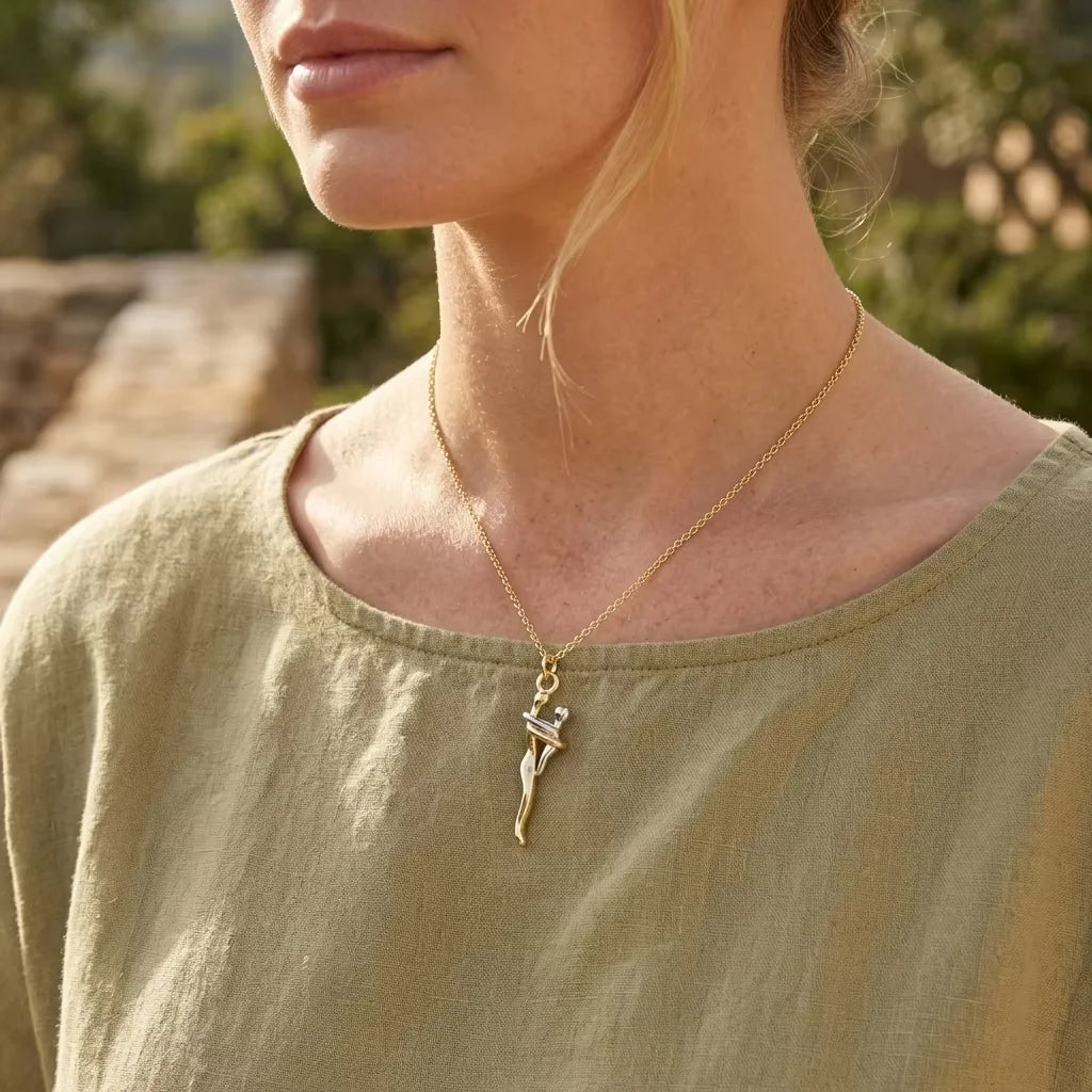 Always Held — Parent & Child Hug Necklace