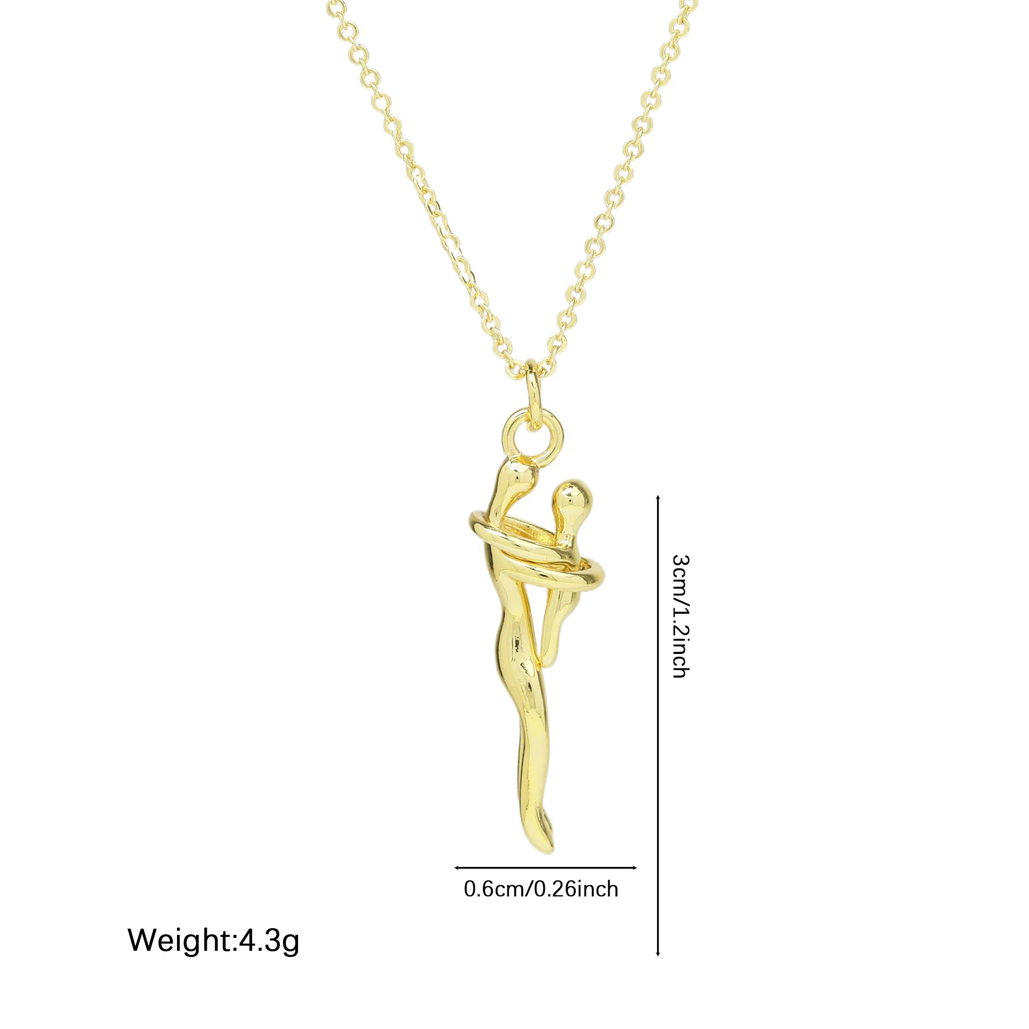 Always Held — Parent & Child Hug Necklace